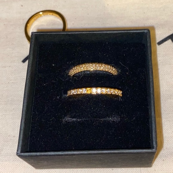 J.Crew Pavé Ring Set - Picture 5 of 10